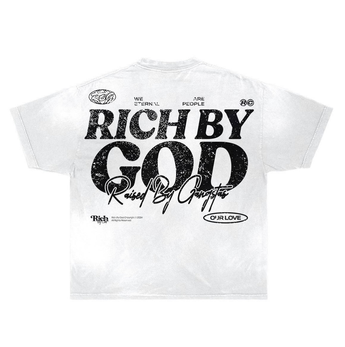 Rich By God Balaclava Tee's